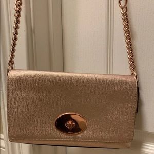 Rose Gold Coach Purse
